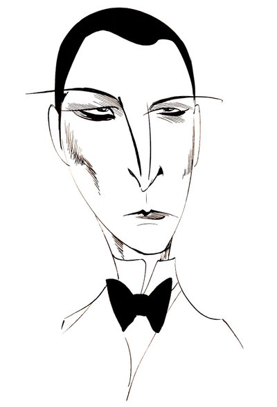 Rudolph Valentino, italialaissyntyinen mykkäelokuvanäyttelijä, 1895-1926 tekijältä Neale Osborne